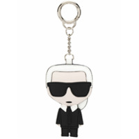 Karl Lagerfeld Chaveiro Karl com bordado - Branco