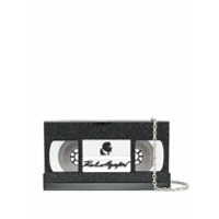 Karl Lagerfeld Clutch STUDIO KL Video-Tape Minaudiere - Preto