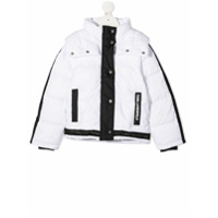 Karl Lagerfeld Kids Casaco matelassê - Branco