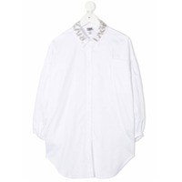 Karl Lagerfeld Kids Chemise com logo - Branco