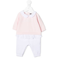 Karl Lagerfeld Kids Conjunto esportivo 2 peças com estampa de logo - Rosa