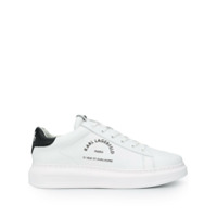 Karl Lagerfeld low top lace-up trainers - Branco