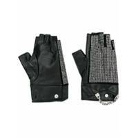 Karl Lagerfeld Par de luvas K/Seven Sparkle - Preto