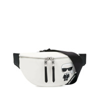 Karl Lagerfeld Pochete K/Ikonik de nylon - Branco