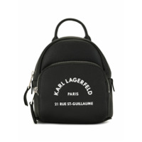 Karl Lagerfeld Rue St. Guillaume backpack - Preto