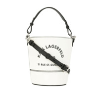 Karl Lagerfeld Rue St. Guillaume bucket bag - Branco