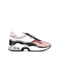 Karl Lagerfeld Tênis Ventura Lazare Stitch Mix - Rosa