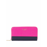 Kate Spade Carteira continental com zíper - Rosa