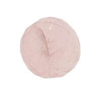 KATHERINE JETTER Pedra de citrino rosa facetada - ROSE QUARTZ