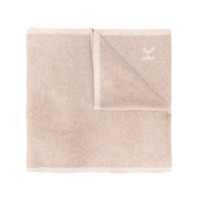 Kenzo Cachecol monogramado de cashmere - Neutro