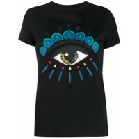 Kenzo Camiseta com estampa gráfica de olho - Preto
