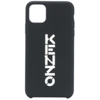 Kenzo Capa para iPhone 11 com estampa de logo - Preto