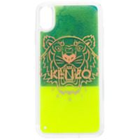 Kenzo Capa para iPhone XS Max verde com tigre