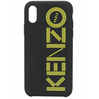 Kenzo Capa para iPhone X/XS com estampa de logo - Preto