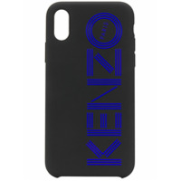 Kenzo Capa para iPhone X/XS com logo - Preto