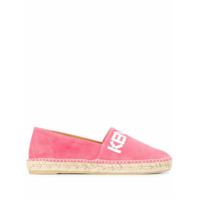 Kenzo Espadrille com aplicação de logo - Rosa