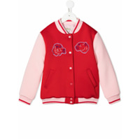 Kenzo Kids Jaqueta bomber com bordado - Vermelho