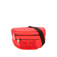 Kenzo Pochete com tigre bordado - Vermelho