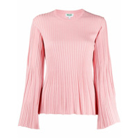 Kenzo Suéter metálico de tricô canelado - Rosa