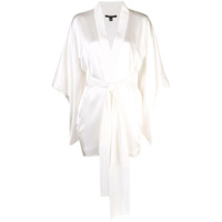 Kiki de Montparnasse Kimono oversized com cinto - Branco