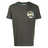 Kiko Kostadinov Camiseta Tuclea com estampa gráfica - Cinza
