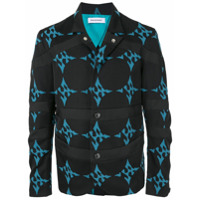 Kiko Kostadinov Jaqueta com padronagem - Preto