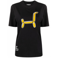 Kirin Camiseta de algodão com estampa gráfica - Preto