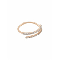 Kismet By Milka Anel de ouro rosa 14K com diamantes - Dourado