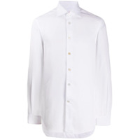 Kiton Camisa com colarinho pontiagudo - Branco