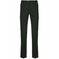 Kolor Calça xadrez com elástico na cintura - Cinza