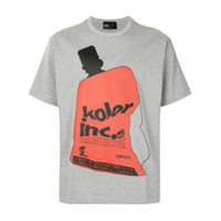 Kolor Camiseta com estampa de logo - Cinza