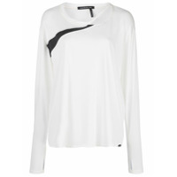 Koral Camiseta mangas longas 'Pace Cupro' - Branco