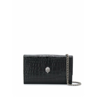 Kurt Geiger London Carteira Kensington com corrente - Preto