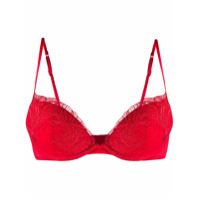 La Perla Sutiã com acabamento de renda - Vermelho