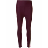 Lanston Sport Legging Strive Striped - Roxo