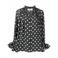 LANVIN Blusa Mother and Child mangas longas - Preto