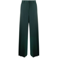 LANVIN Calça pantalona cintura alta - Verde