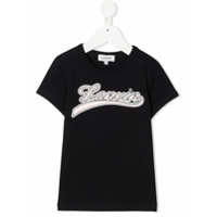 LANVIN Enfant Camiseta com estampa de logo - Azul