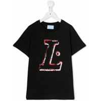 LANVIN Enfant Camiseta com estampa L - Preto