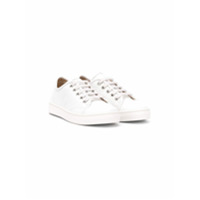 LANVIN Enfant logo low-top sneakers - Branco