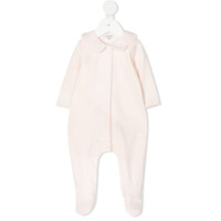 LANVIN Enfant Pijama de algodão com gola ondulada - Rosa