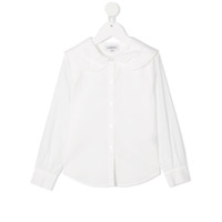 LANVIN Enfant rounded-collar cotton shirt - Branco