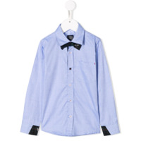 Lapin House Camisa com gravata borboleta - Azul