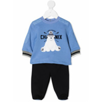 Lapin House Conjunto esportivo com estampa - Azul