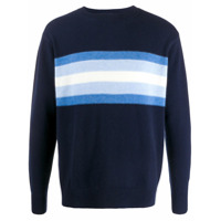 LERET LERET Suéter de cashmere listrado No. 7 - Azul