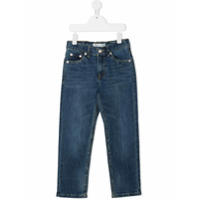 Levi's Kids Calça jeans skinny com patch do logo - Azul