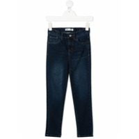 Levi's Kids Calça jeans slim com efeito desbotado - Azul