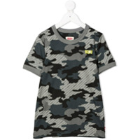 Levi's Kids Camiseta com estampa camuflada - Azul