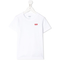 Levi's Kids Camiseta de algodão com estampa de logo - Branco