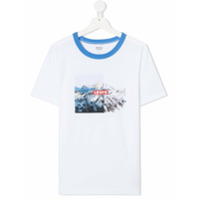 Levi's Kids Camiseta decote careca com estampa fotográfica - Branco